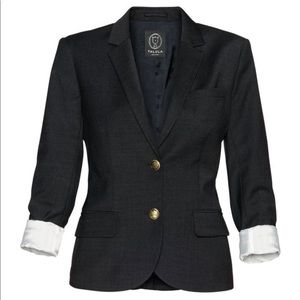 navy blue blazer jacket talula